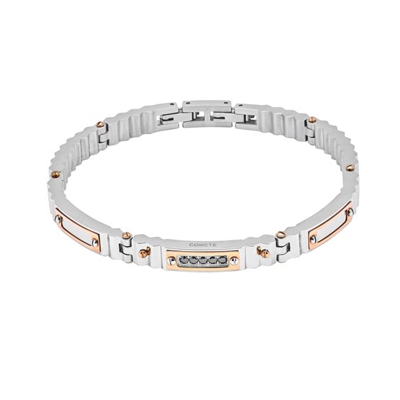 Bracciale Comete Uomo Diamonds Label in Acciaio UBR1002 - UBR1002